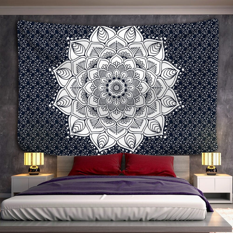 Boho Mandala Tapestry Wall Hanging Tapis Cloth