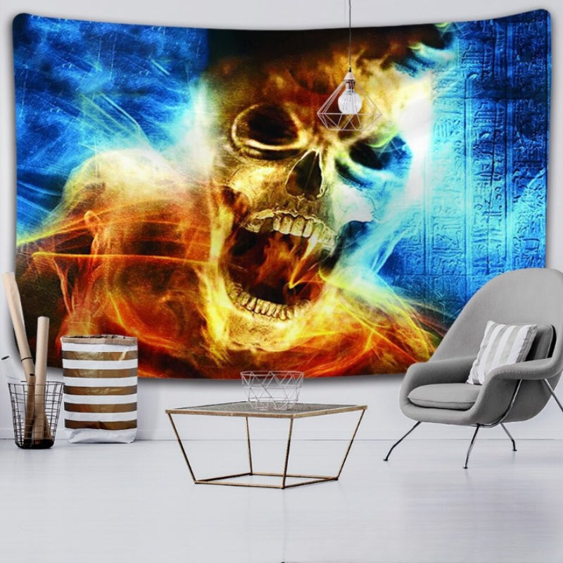 Alien Printed Tapestry Wall Hanging Tapis Cloth