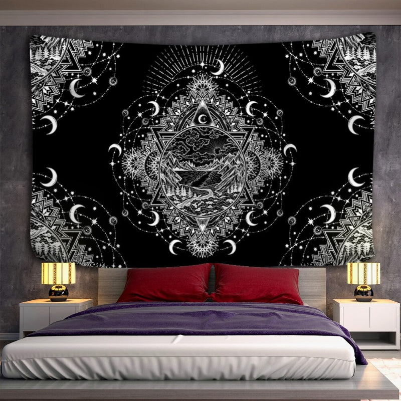 Star Constellation Tapestry Wall Hanging Tapis Cloth