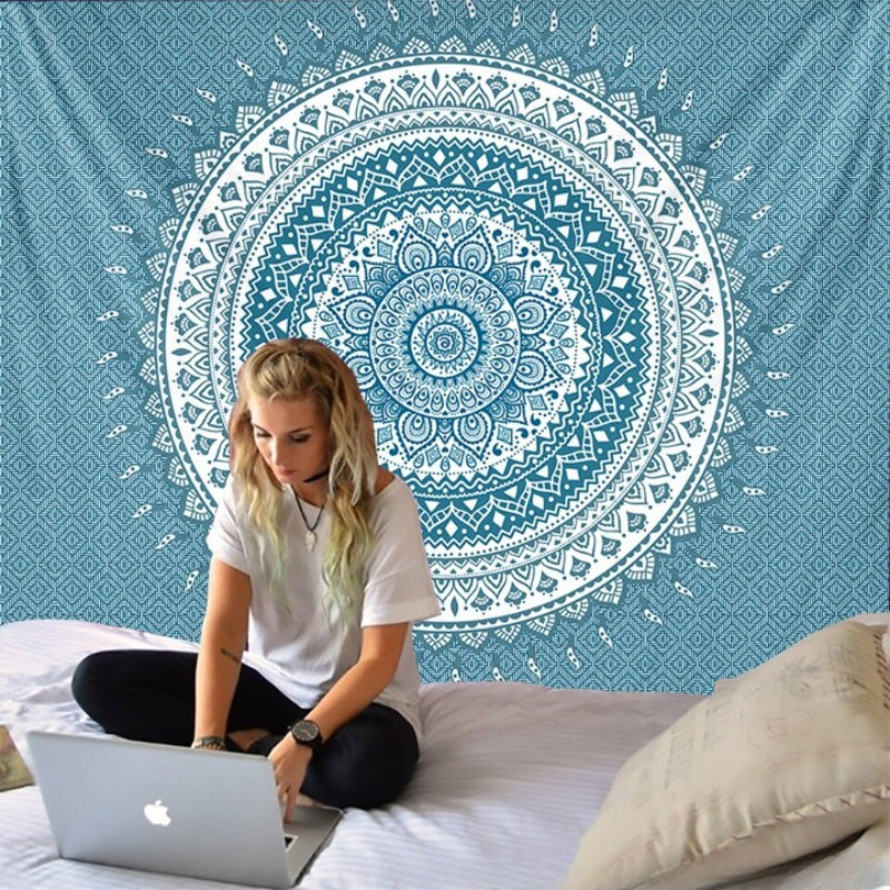 Boho Mandala Tapestry Wall Hanging Tapis Cloth