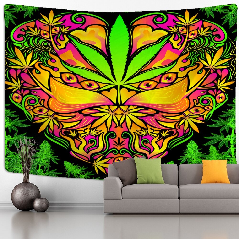 Abstract Print Tapestry Wall Hanging Tapis Cloth