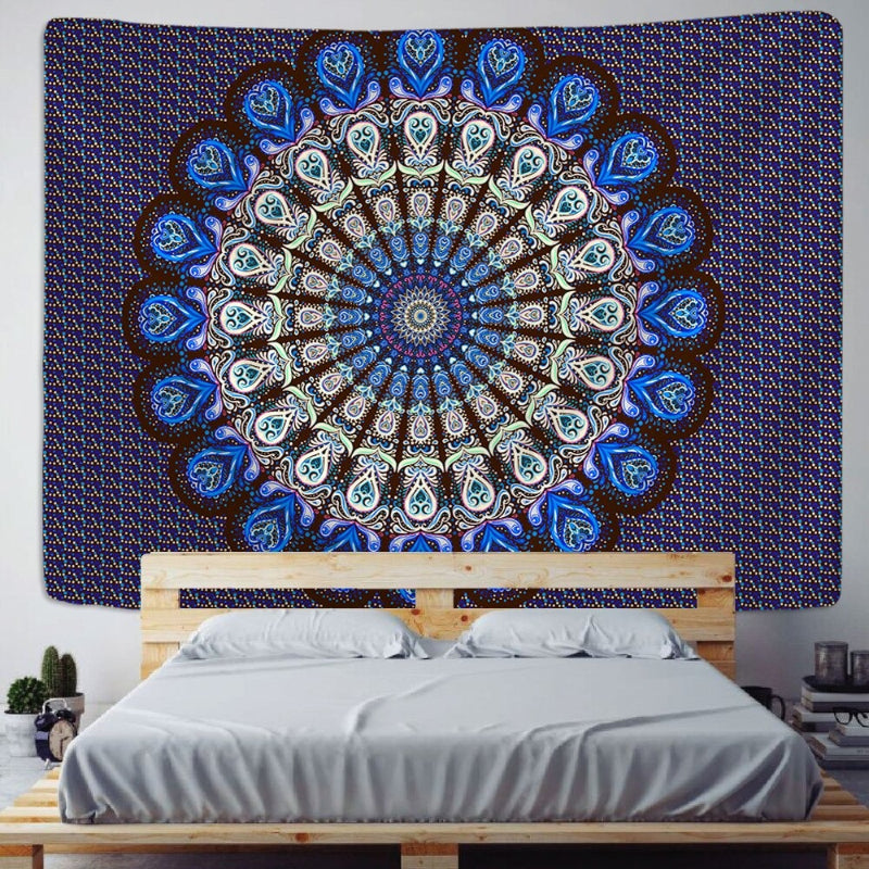 Boho Mandala Tapestry Wall Hanging Tapis Cloth