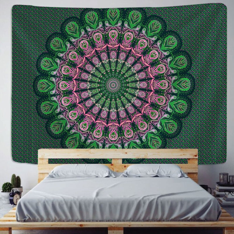 Boho Mandala Tapestry Wall Hanging Tapis Cloth