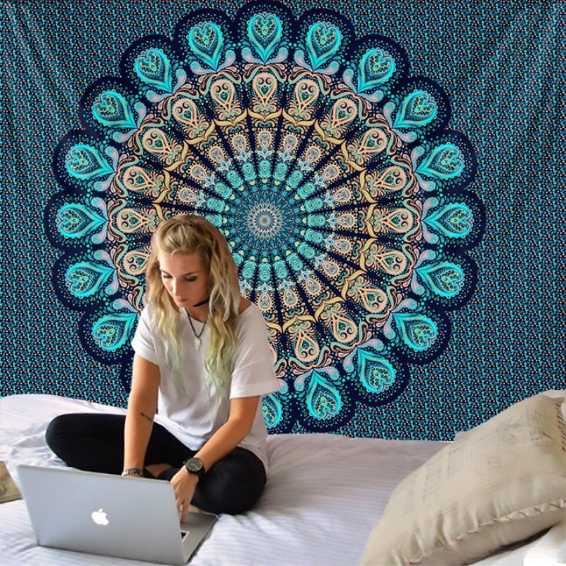 Boho Mandala Tapestry Wall Hanging Tapis Cloth