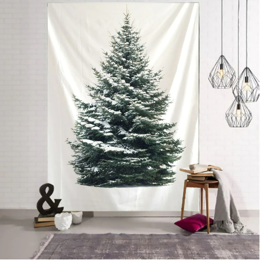 Christmas Tree Tapestry Wall Hanging Tapis ClothChristmas Tree Tapestry Wall Hanging Tapis Cloth - Image 6