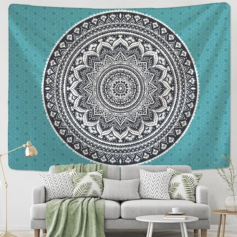 Boho Mandala Tapestry Wall Hanging Tapis Cloth