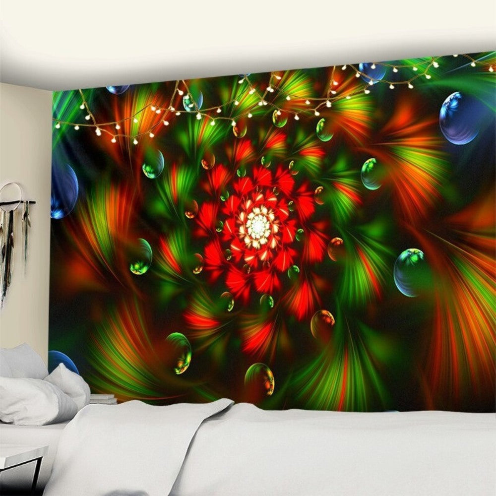 Tissu Boheme Mandala Tapestry Wall Hanging Tapis Cloth