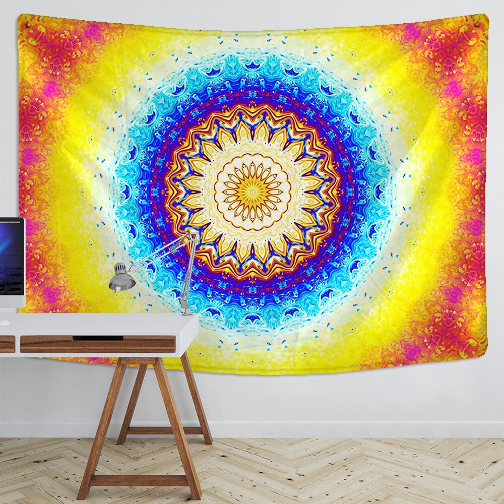 Bohemian Mandala Tapestry Wall Hanging Tapis Cloth