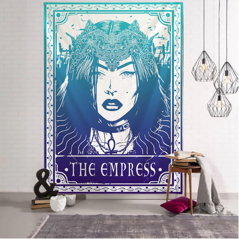 Colorful Bohemian Tarot Tapestry Wall Hanging