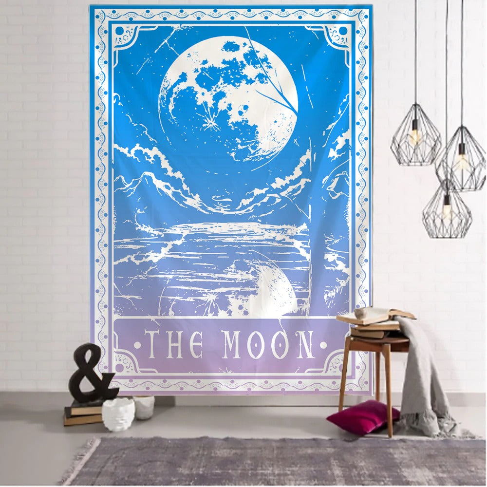 Colorful Bohemian Tarot Tapestry Wall Hanging