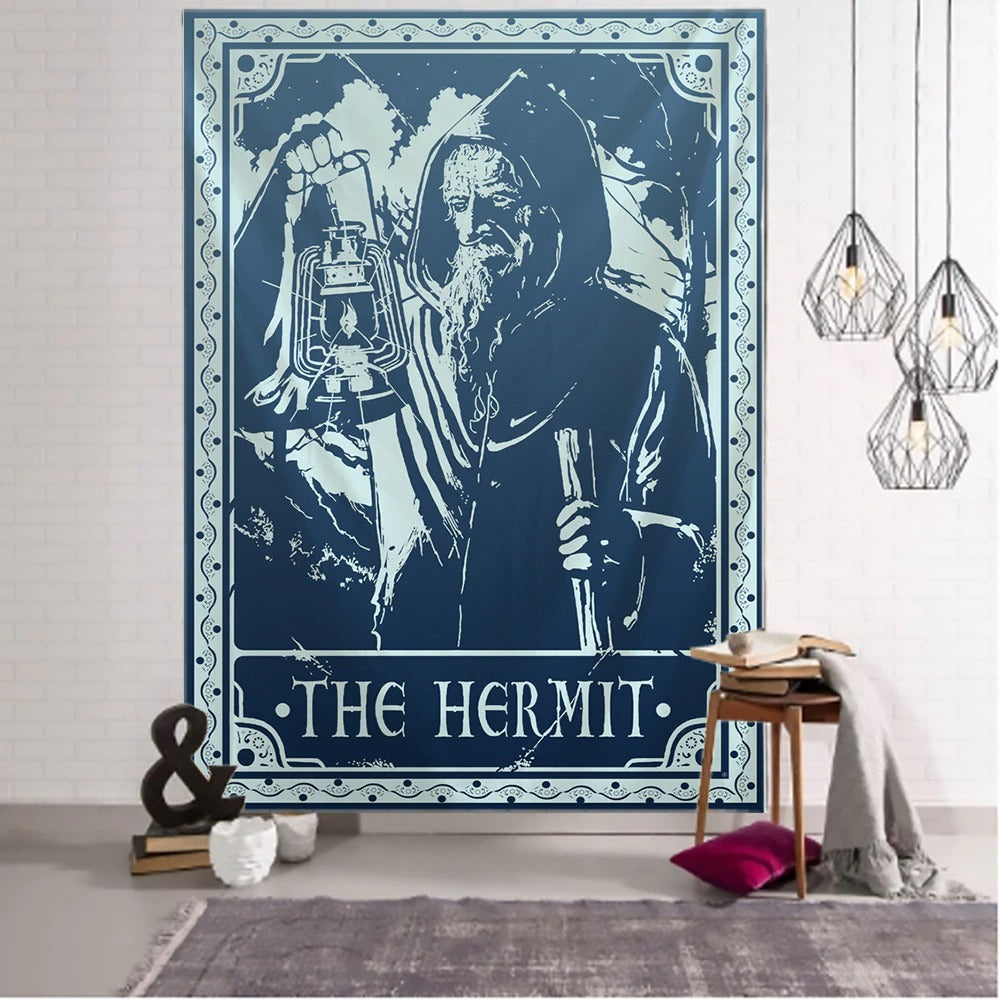 Colorful Bohemian Tarot Tapestry Wall Hanging