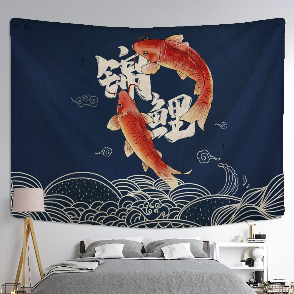 Creative Painting Tapestry Wall Hanging Tapis Art