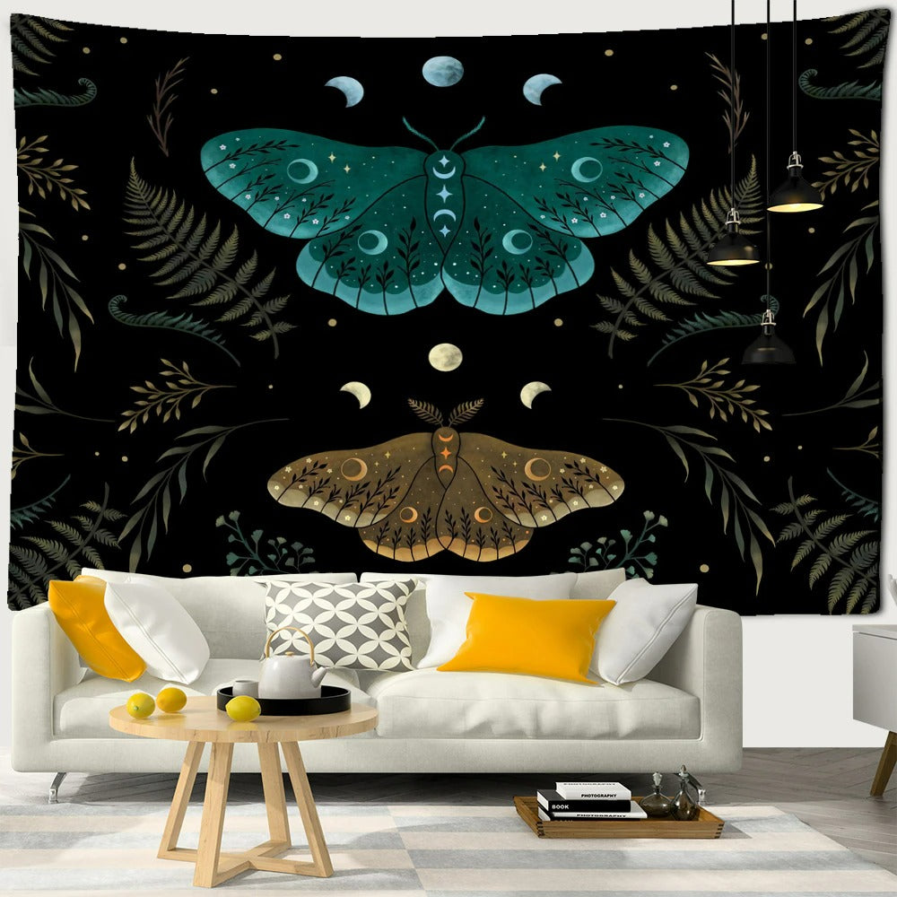 Simple Butterfly Tapestry Wall Hanging Tapis Cloth