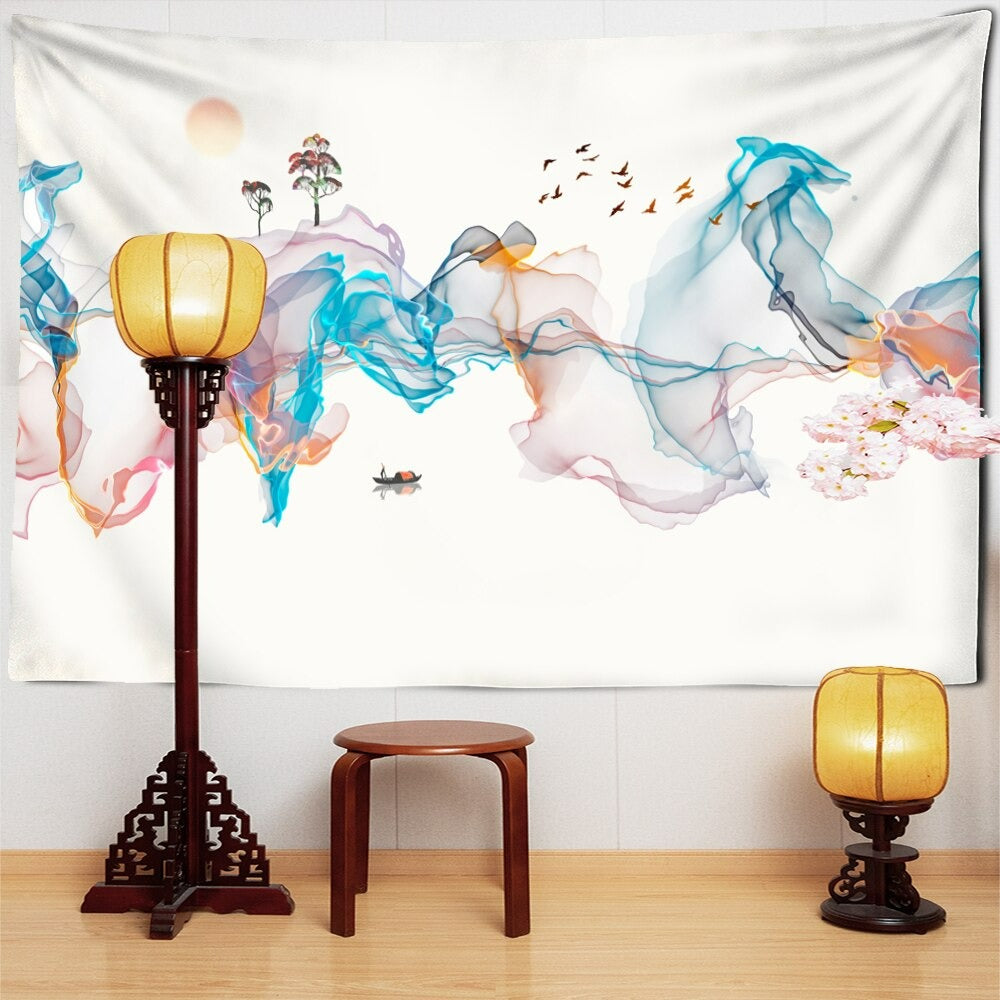 Nature Simple Art Tapestry Wall Hanging Tapis Cloth