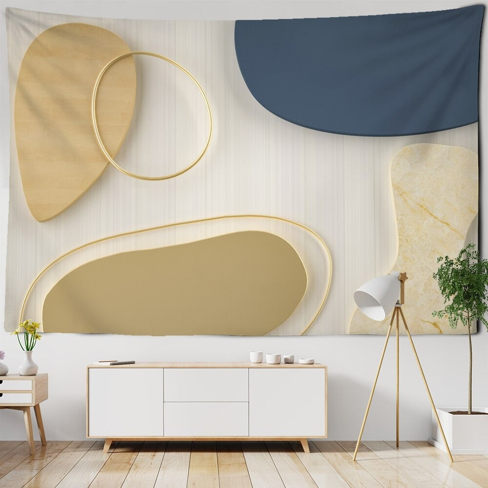 3D Pattern Printing Decorative Tapestry Wall Hanging