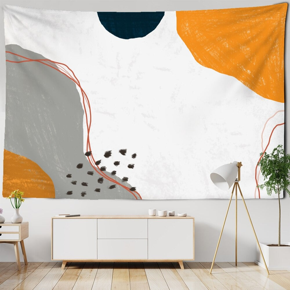 3D Pattern Printing Decorative Tapestry Wall Hanging