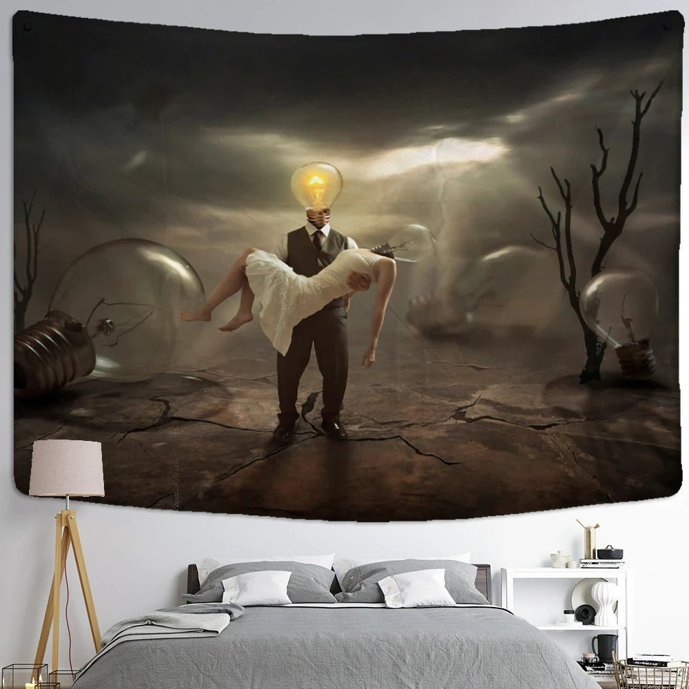 Halloween Theme Tapestry Wall Hanging Tapis Cloth