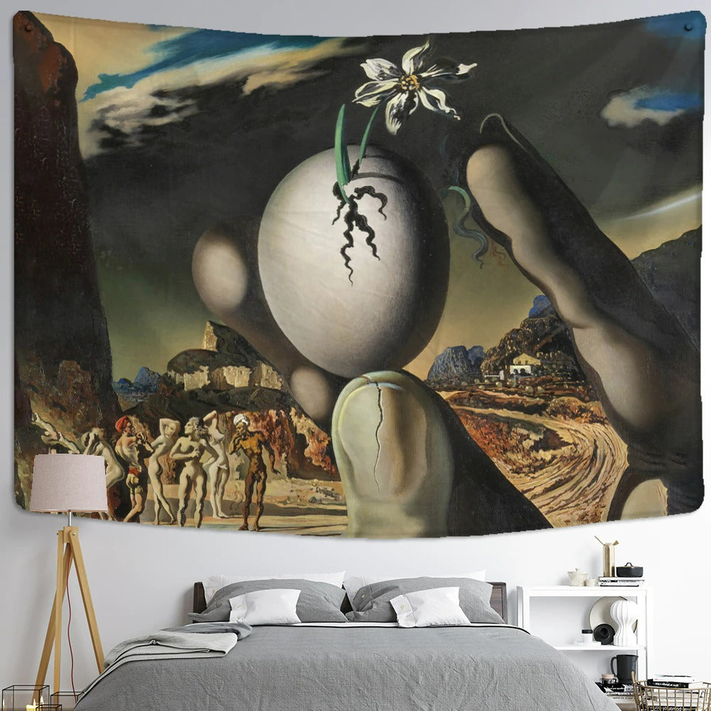 Halloween Theme Tapestry Wall Hanging Tapis Cloth