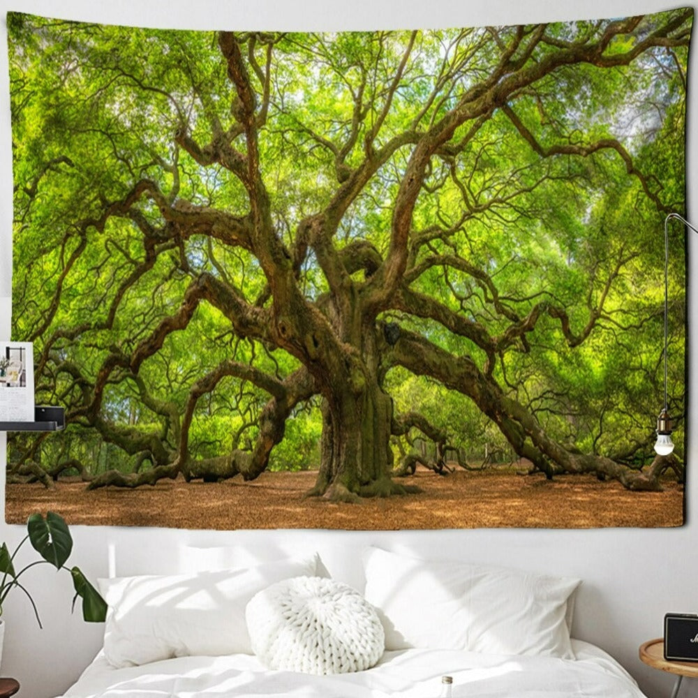 Mandala Tree Tapestry Wall Hanging Tapis ClothMandala Tree Tapestry Wall Hanging Tapis Cloth - Image 3