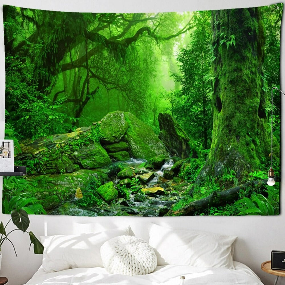 Mandala Tree Tapestry Wall Hanging Tapis ClothMandala Tree Tapestry Wall Hanging Tapis Cloth - Image 2