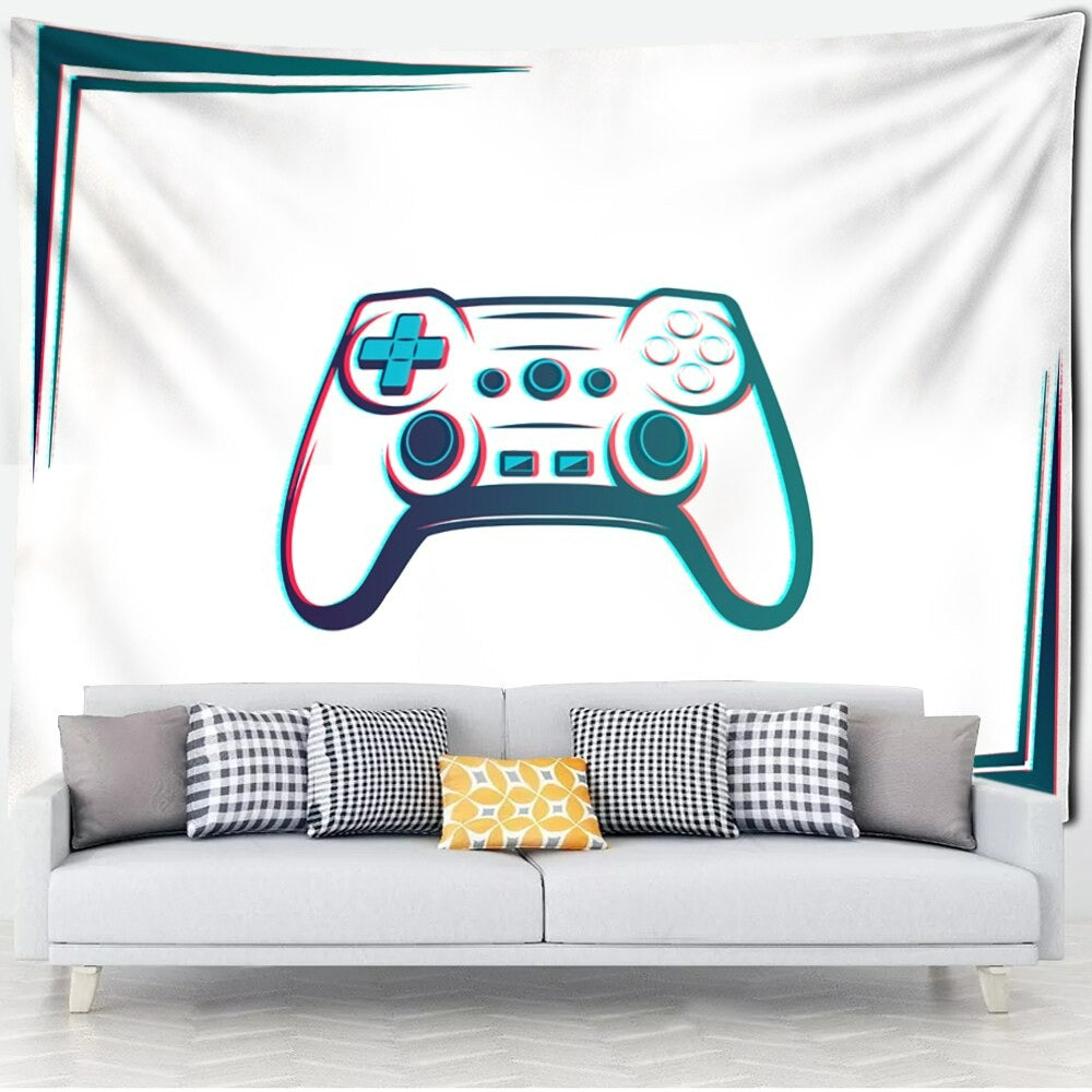 Game Console Tapestry Wall Hanging Tapis Cloth