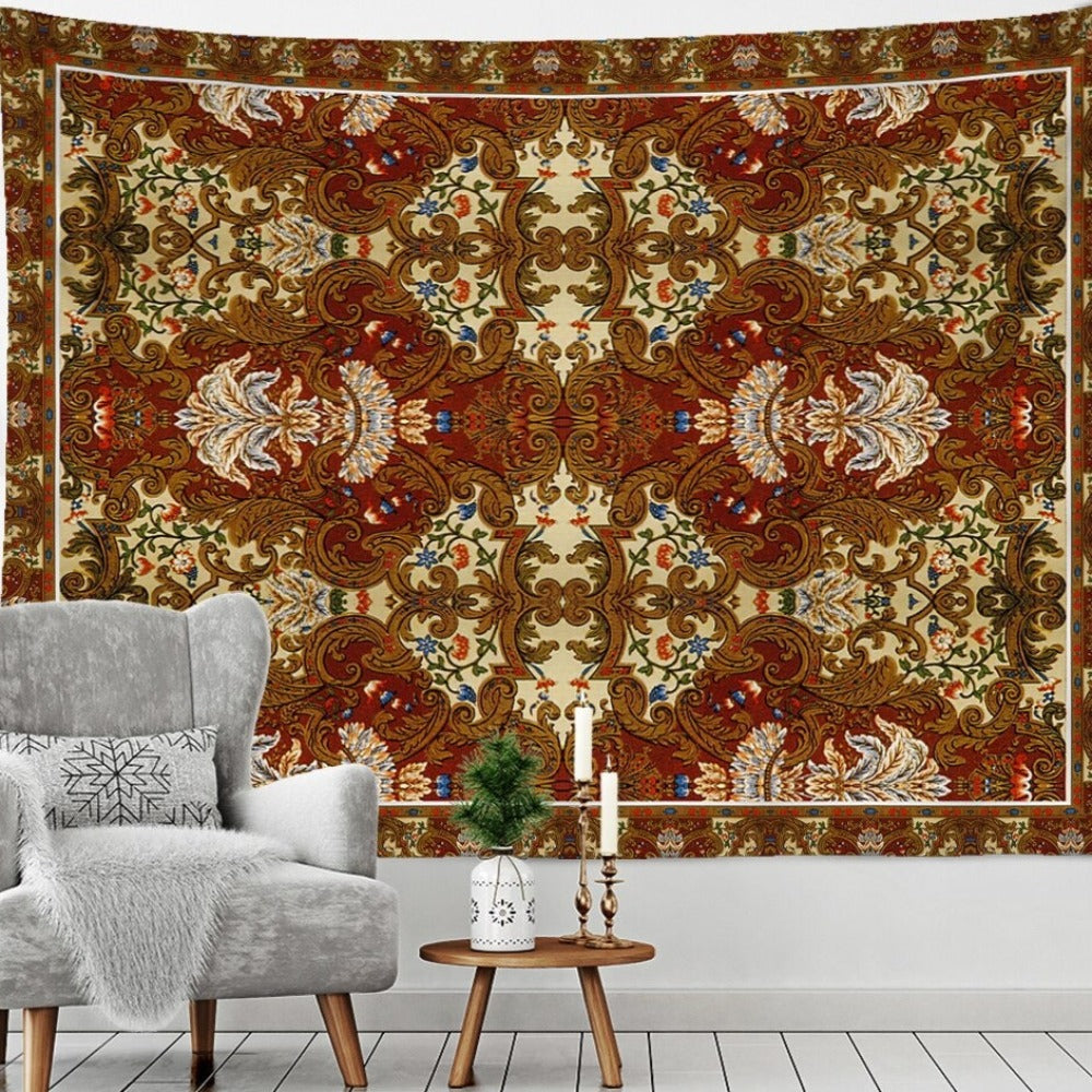 Mandala Rug Pattern Tapestry Wall Hanging Tapis Cloth