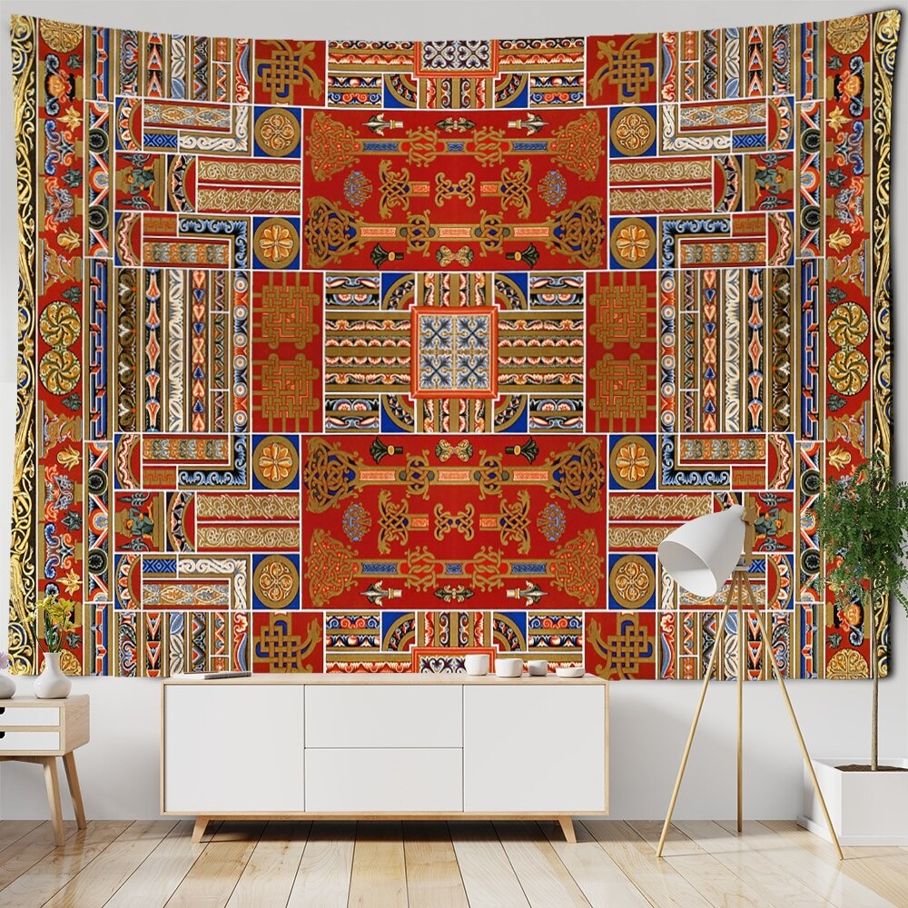 Character Mural Art Tapestry Wall Hanging Tapis Cloth