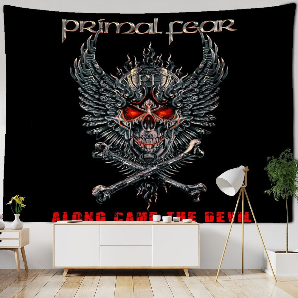 Psychedelic Viking Tapestry Wall Hanging Tapis Cloth