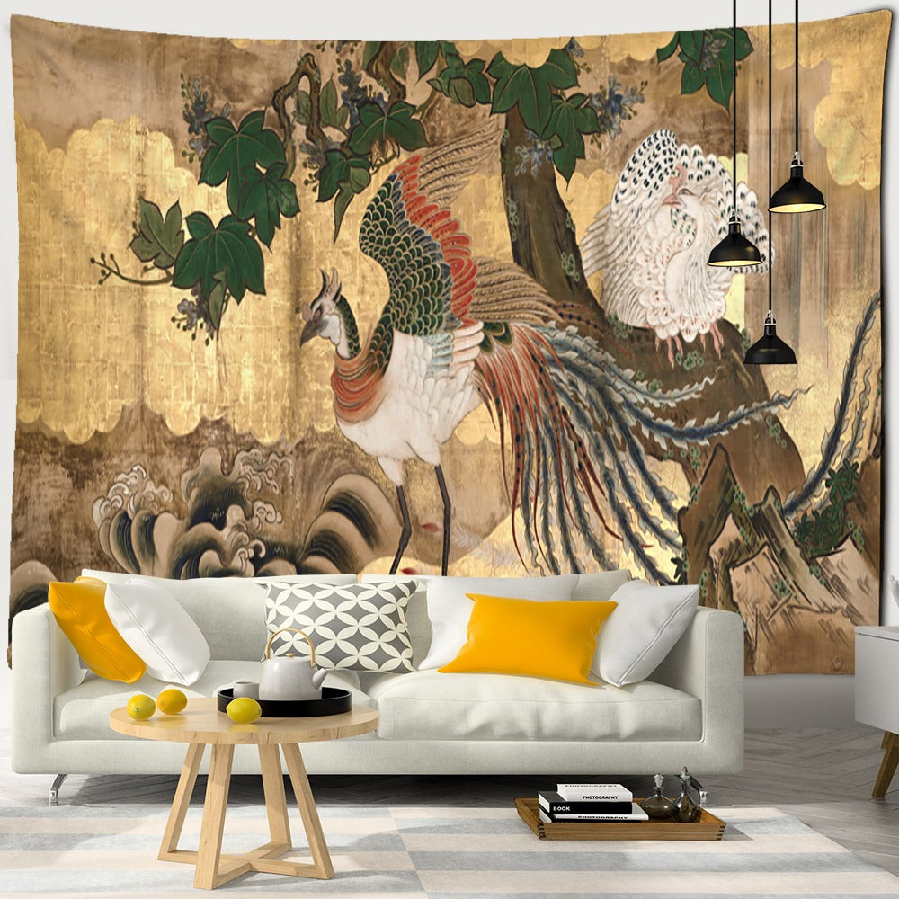 Retro Tapestry Wall Hanging Tapis Cloth