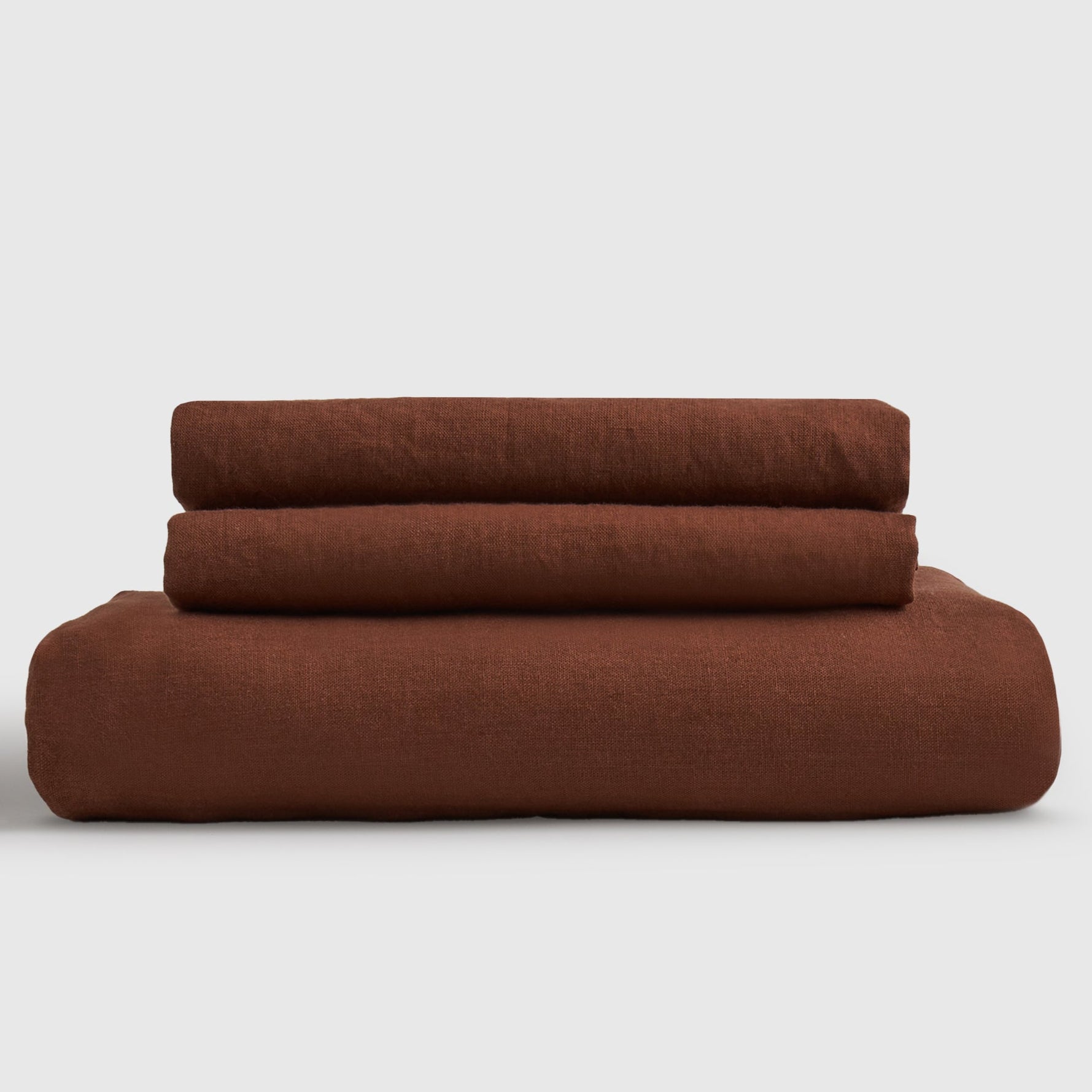 European Flax Linen Fitted Sheet Set