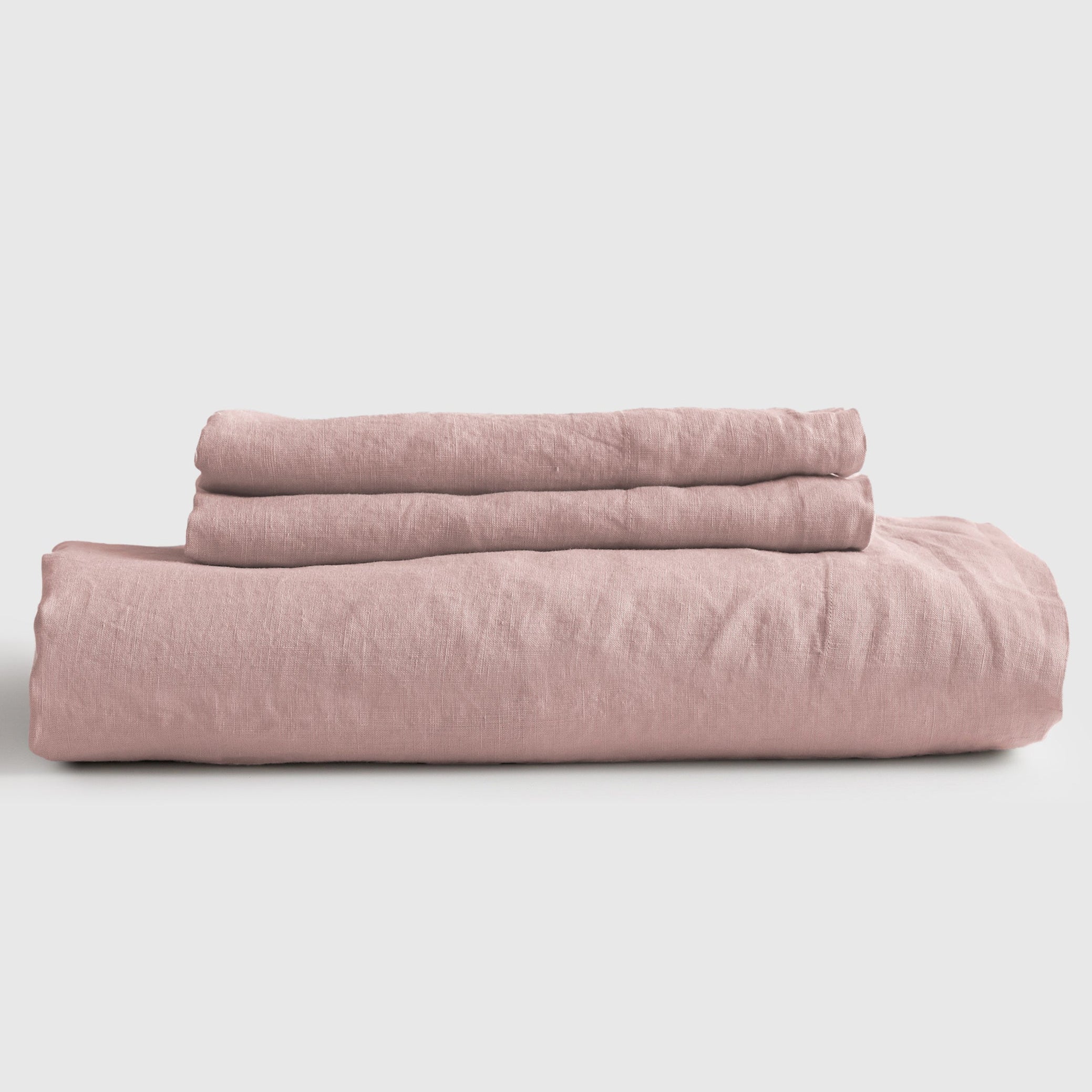 European Flax Linen Fitted Sheet Set