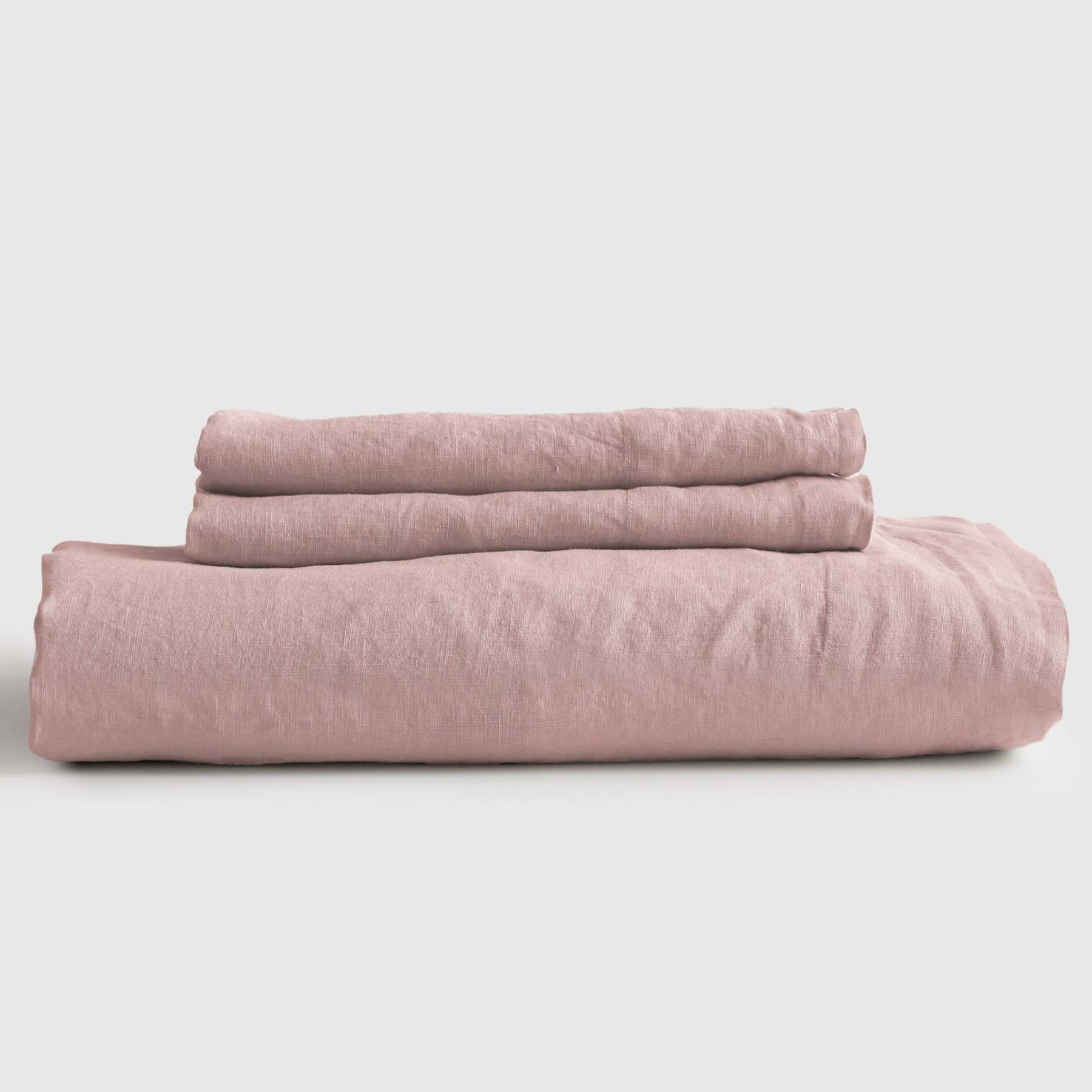 European Flax Linen Fitted Sheet Set