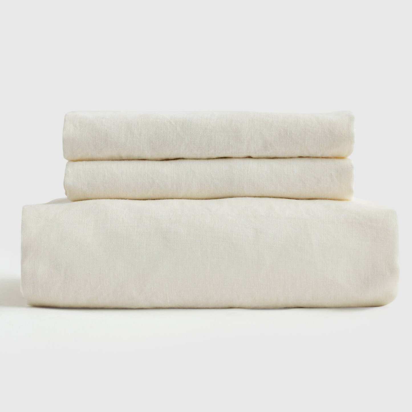 European Linen Fitted Sheet Set