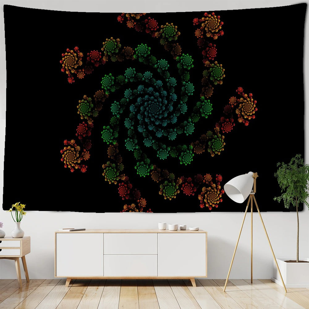 Coral Artwork Tapestry Wall Hanging Tapis Cloth