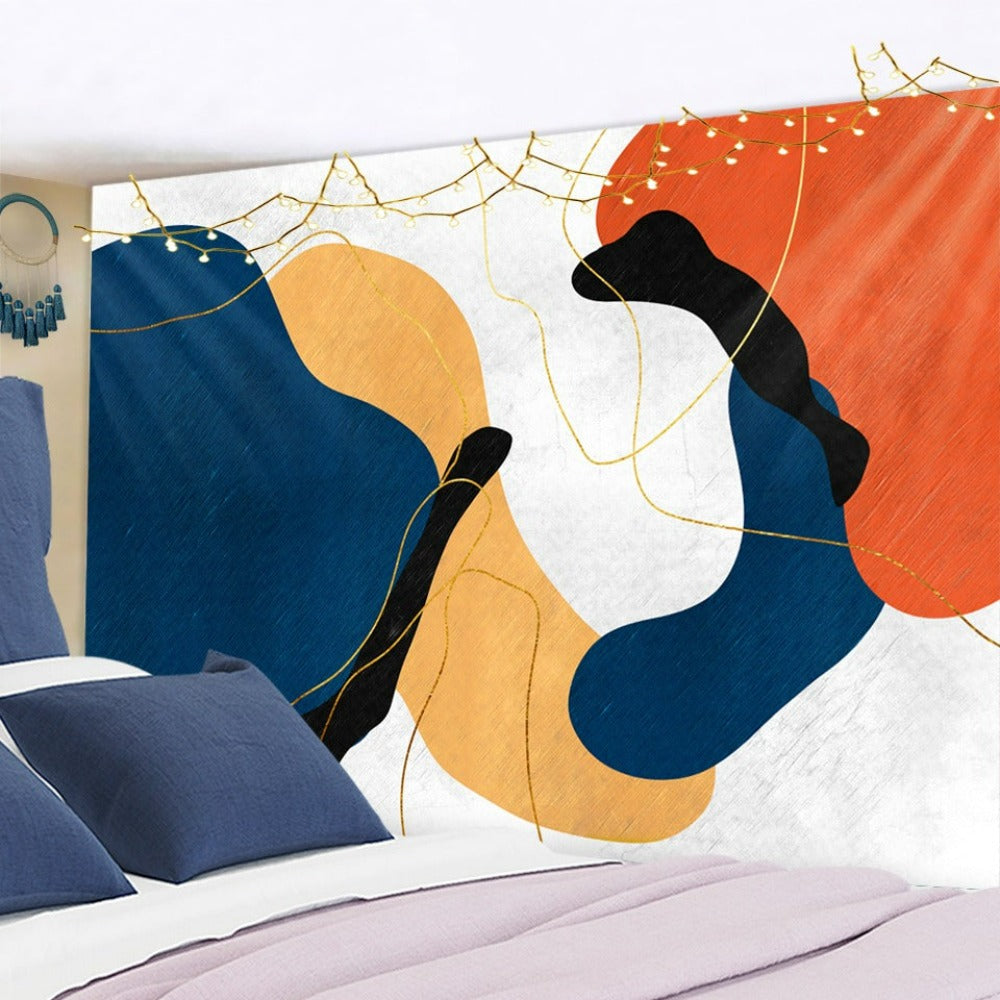 Modern Art Tapestry Wall Hanging Tapis Cloth