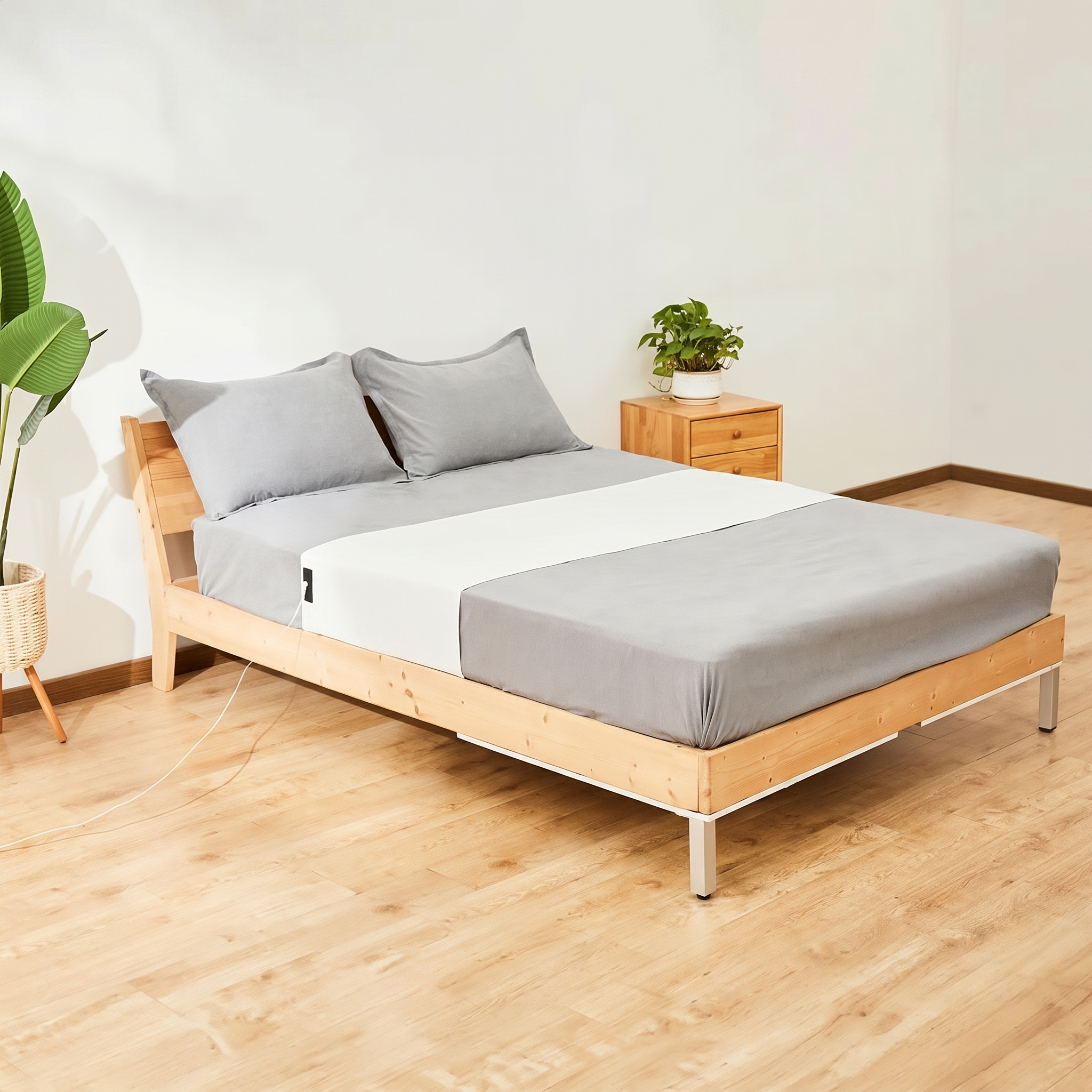 Cotton And Grounding Bedsheet Rested For Better Sleep