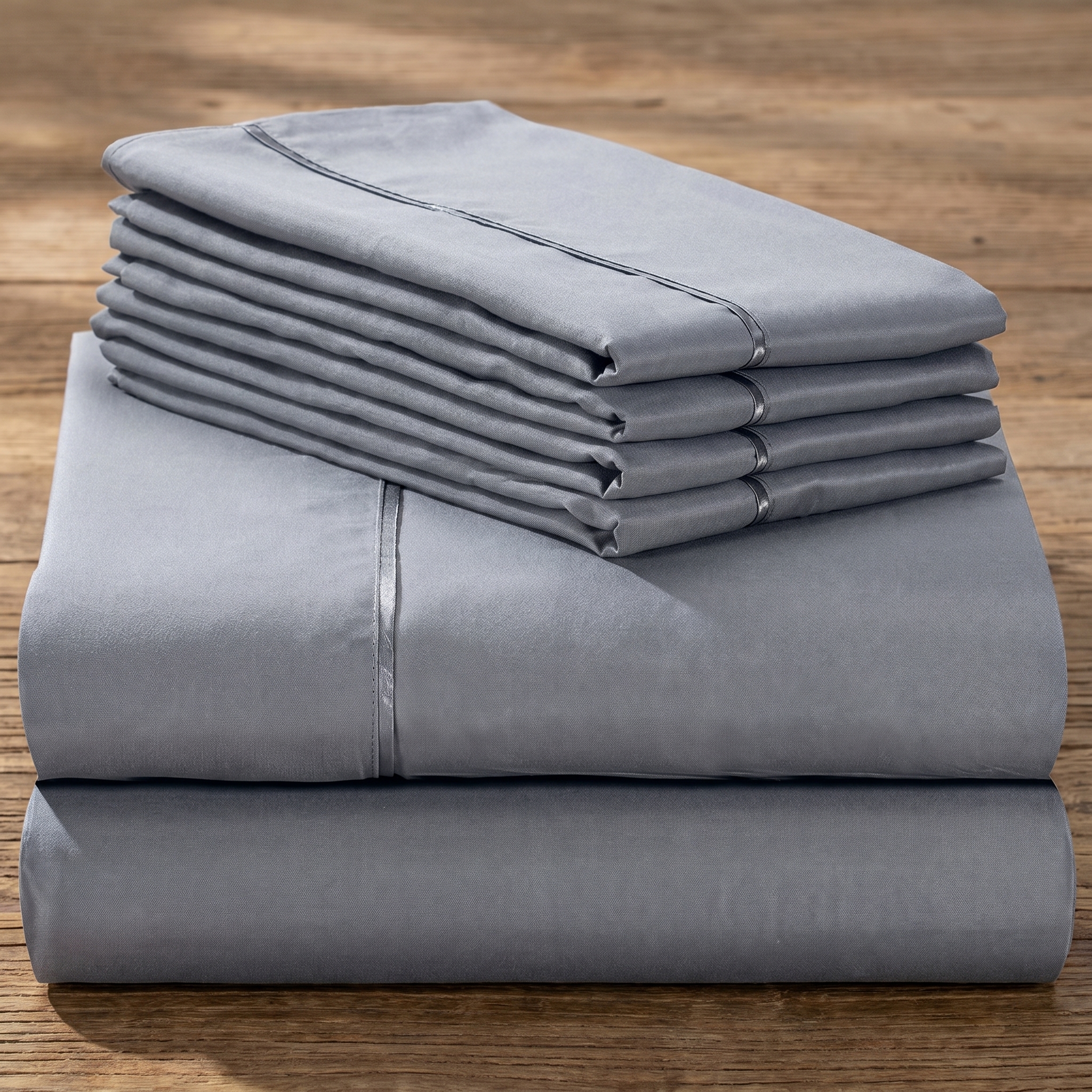 Pack Of 4 Cooling Bed Sheet Set With Deep Pockets