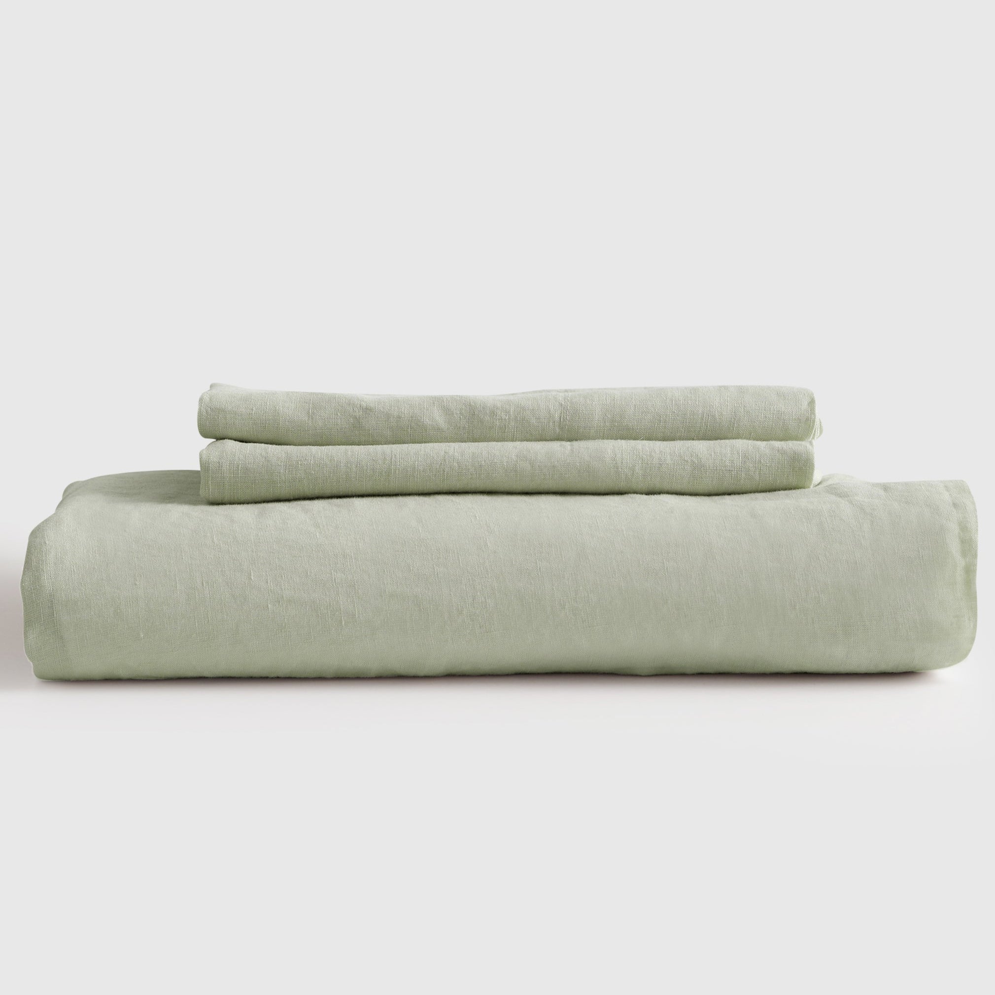 Washed Linen Fitted Sheet Set