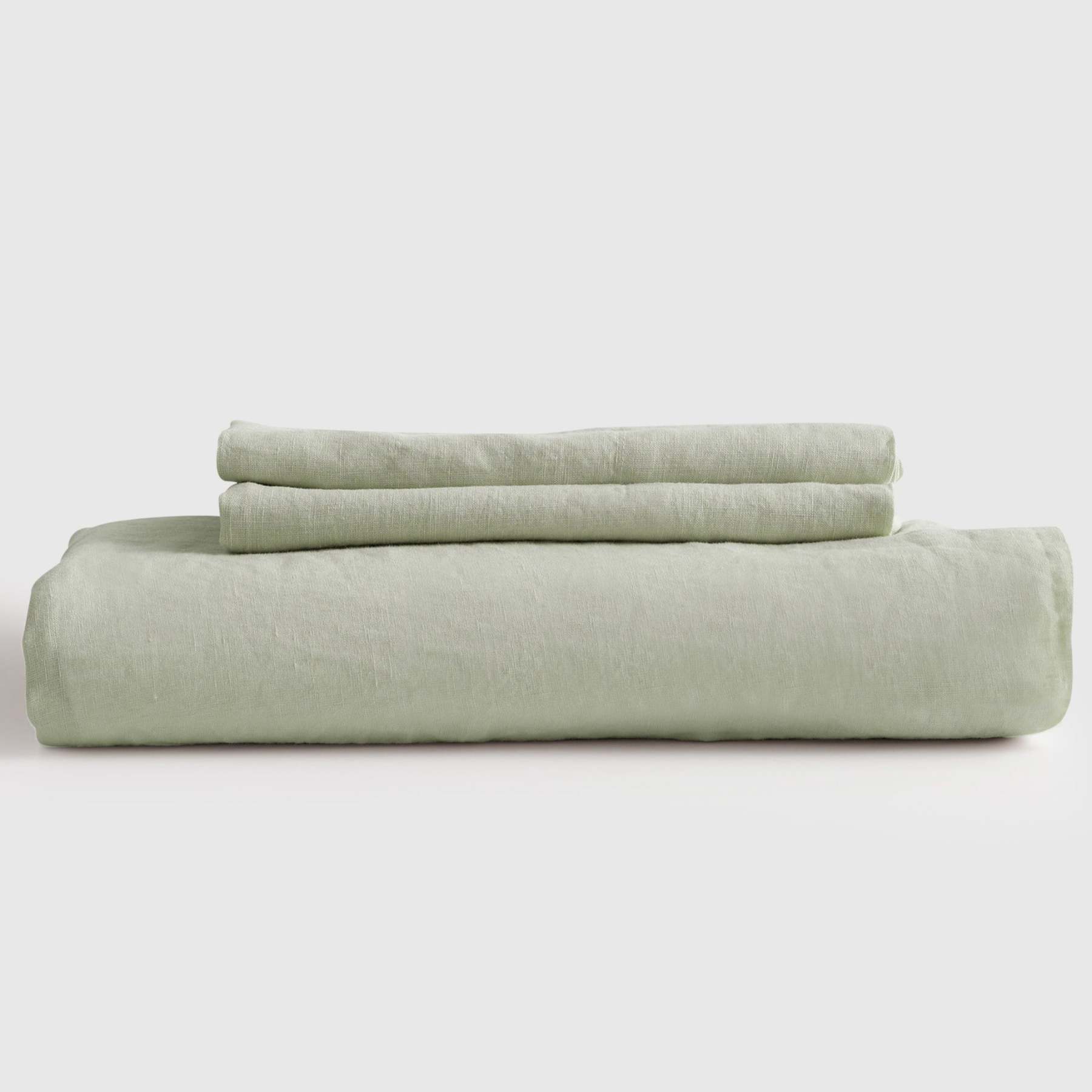 Washed Linen Fitted Sheet Set