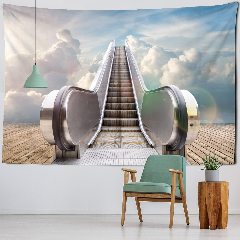 Sky Passage Tapestry Wall Hanging Tapis Cloth