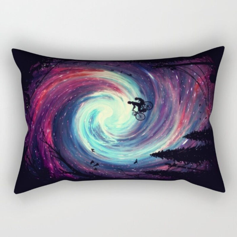 Designer Printed Rectangular Pillow Cover