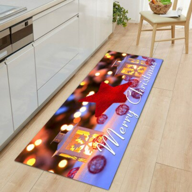 Merry Christmas Themed Rug