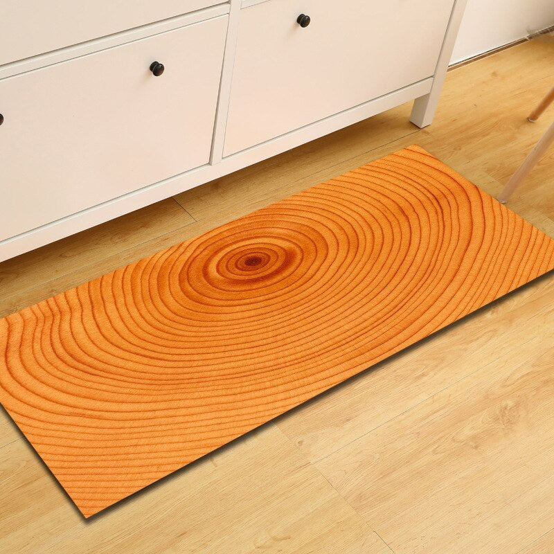 Long Stripe Printed Floor Mats