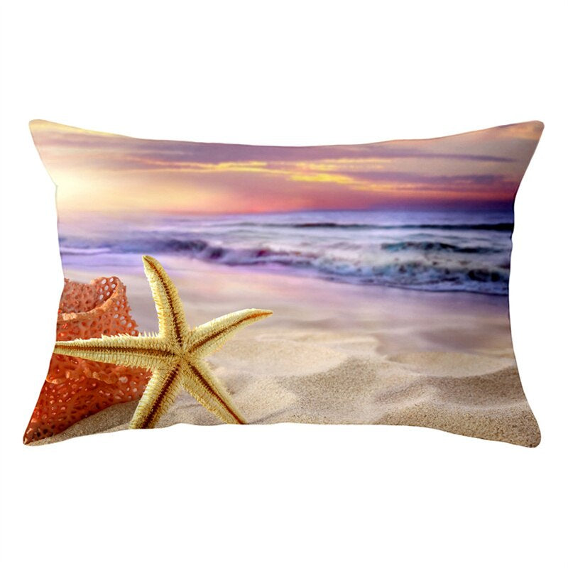 Beach Printed Rectangular Pillow CoverBeach Printed Rectangular Pillow Cover - Image 14