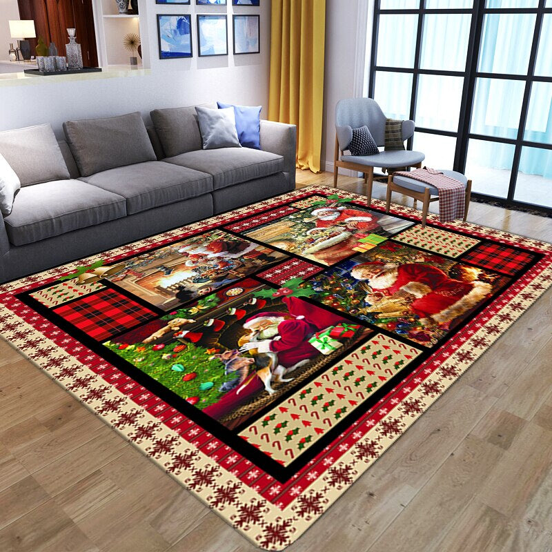 The Anti-Skid Printed Floor Mat For Home Decor