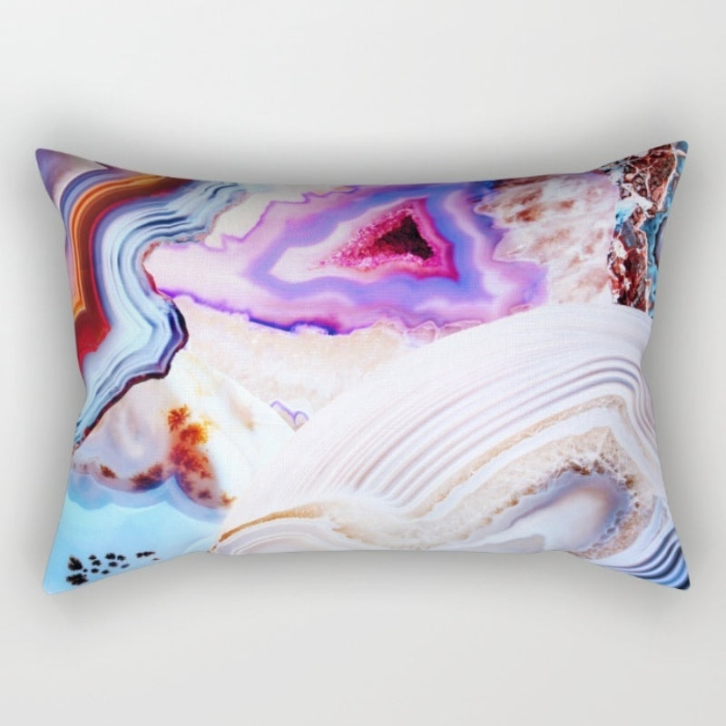 Designer Printed Rectangular Pillow Cover