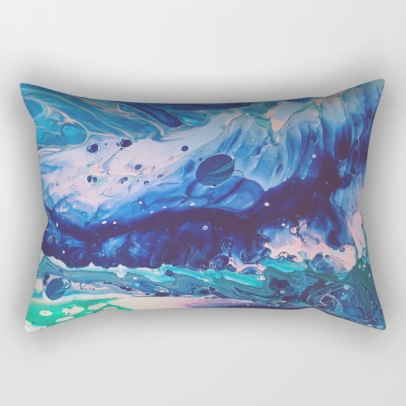 Designer Printed Rectangular Pillow Cover