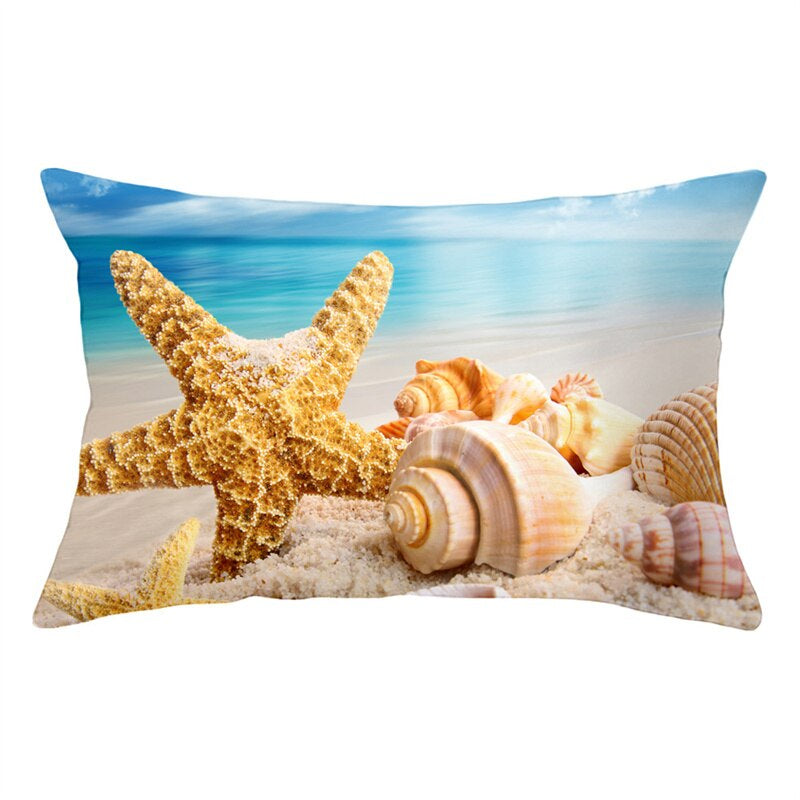 Beach Printed Rectangular Pillow CoverBeach Printed Rectangular Pillow Cover - Image 17