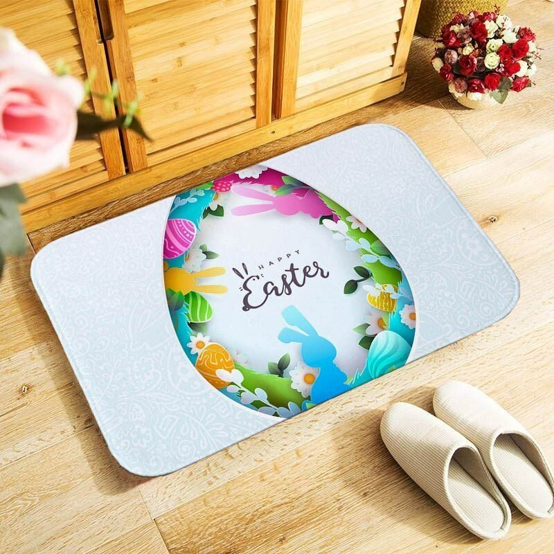 Rabbit Egg Patterned Floor Carpet