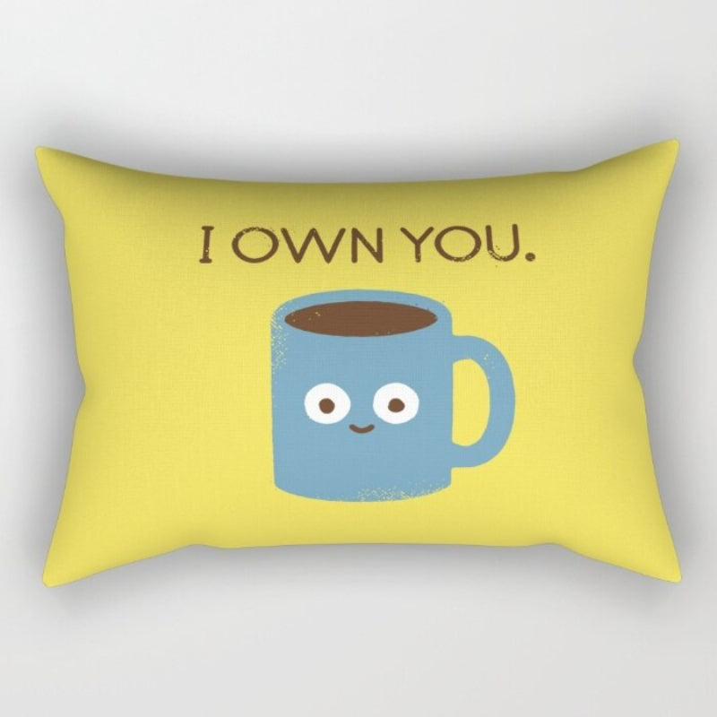 Designer Printed Rectangular Pillow Cover